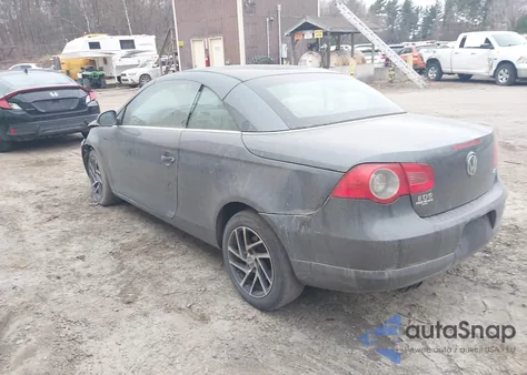 2008 Volkswagen Eos Turbo из США, поврежденный, VIN WVWBA71F18V048705
